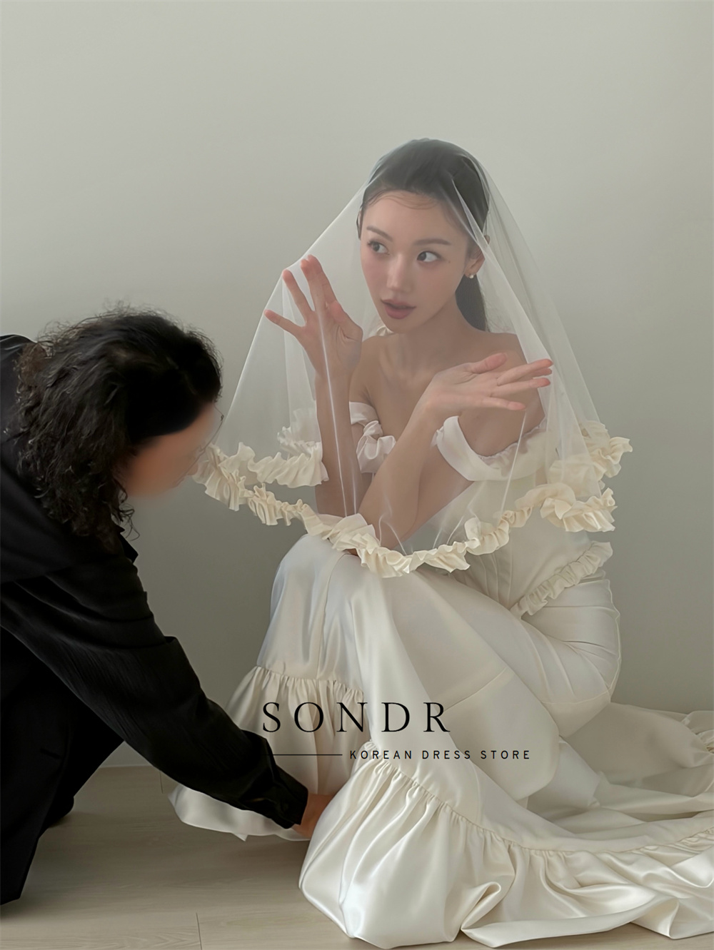 Sondr 보헤미안 A라인 한국 웨딩드레스 오프숄더 글 - Modern Korean Lifestyle 리뷰 및 가격